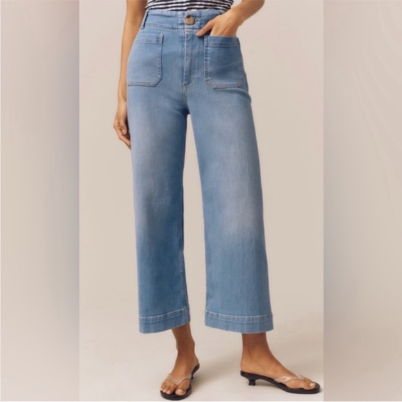 Anthropologie Pilcro & the Letter Press High Waisted Wide Leg Jeans - Picture 4 of 15